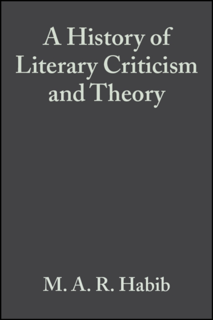 A History of Literary Criticism : From Plato to the Present, PDF eBook