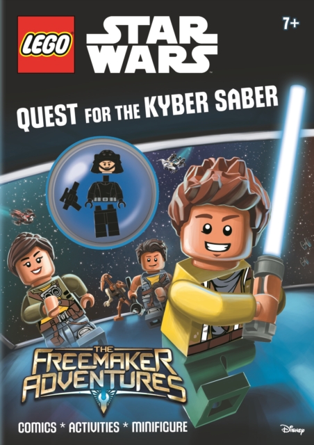 LEGO (R) Star Wars: Quest for the Kyber Saber (Activity Book with Minifigure), Paperback Book