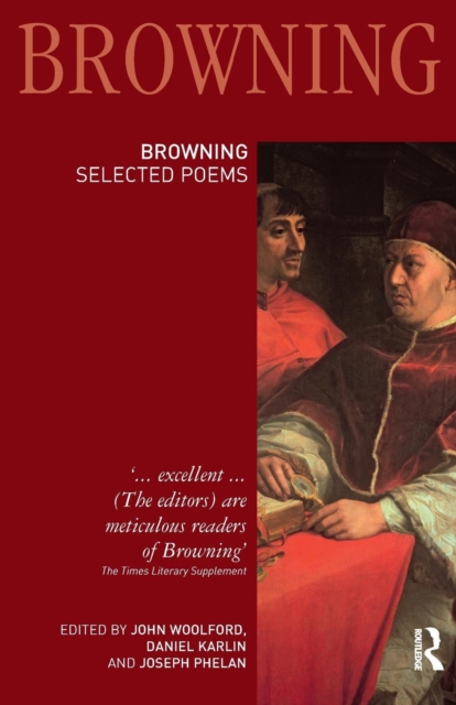 Robert Browning: Selected Poems, Paperback / softback Book