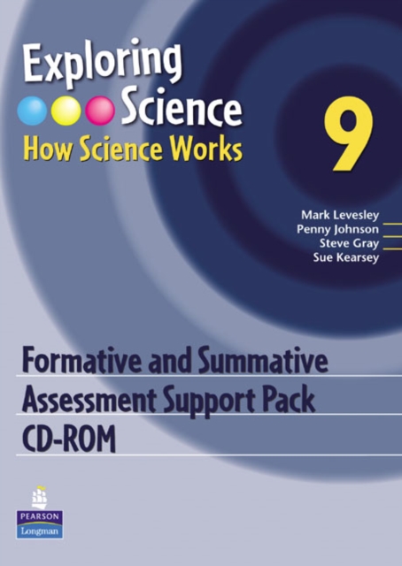 Exploring Science : How Science Works Year 9 Formative and Summative Assessment Support Pack CD-ROM, CD-ROM Book