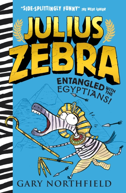 Julius Zebra: Entangled with the Egyptians!, Hardback Book