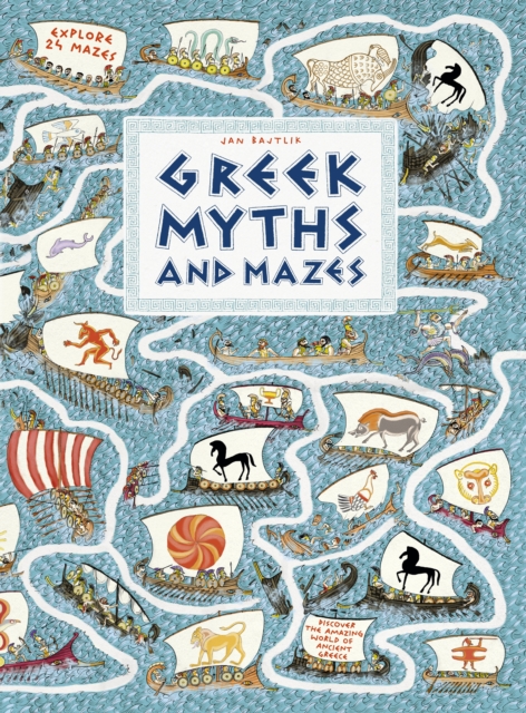 Greek Myths and Mazes, Hardback Book