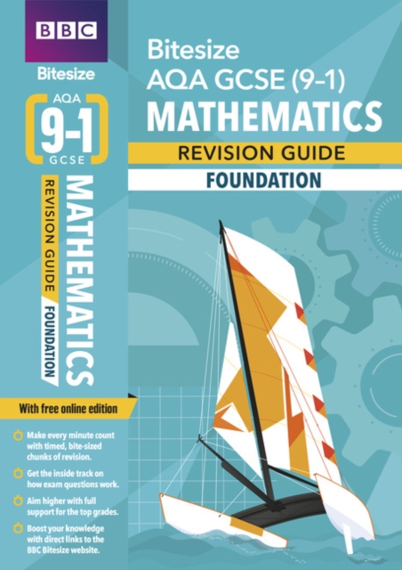 BBC Bitesize AQA GCSE (9-1) Maths Foundation Revision Guide inc online edition - 2023 and 2024 exams, Mixed media product Book