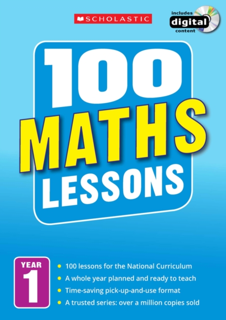 100 Maths Lessons: Year 1, Multiple-component retail product, part(s) enclose Book