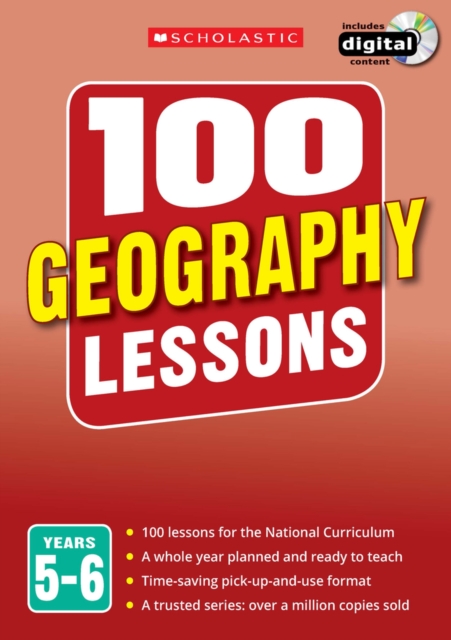 100 Geography Lessons: Years 5-6, Multiple-component retail product, part(s) enclose Book