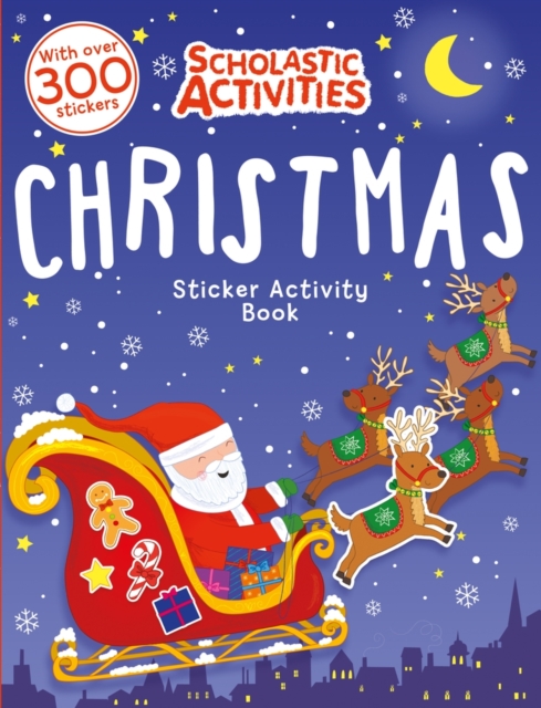 Christmas Sticker Activity Book, Paperback Book