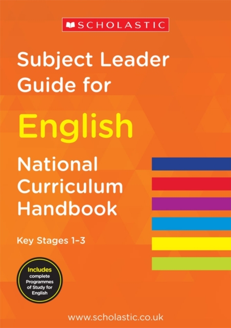 Subject Leader Guide for English - Key Stage 1-3, Paperback / softback Book