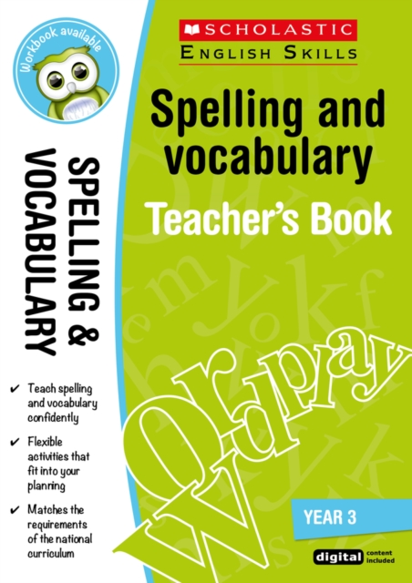Spelling and Vocabulary Teacher's Book (Year 3), Multiple-component retail product, part(s) enclose Book
