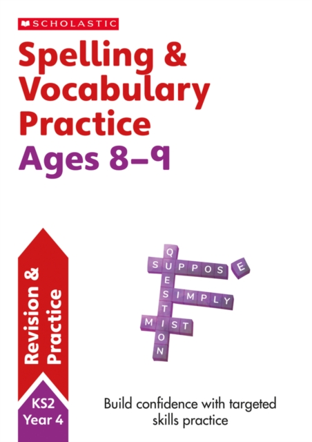 Spelling and Vocabulary Practice Ages 8-9, Paperback / softback Book