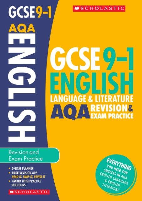 English Language and Literature Revision and Exam Practice Book for AQA, Paperback / softback Book