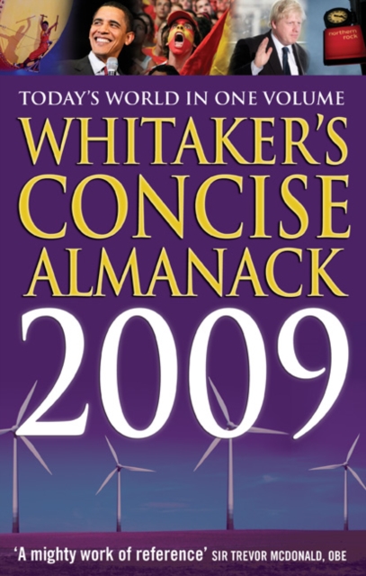 Whitaker's Concise Almanack 2009, Paperback Book