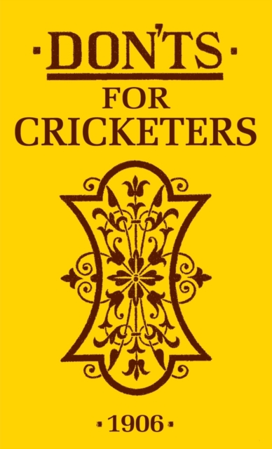 Don'ts for Cricketers, EPUB eBook