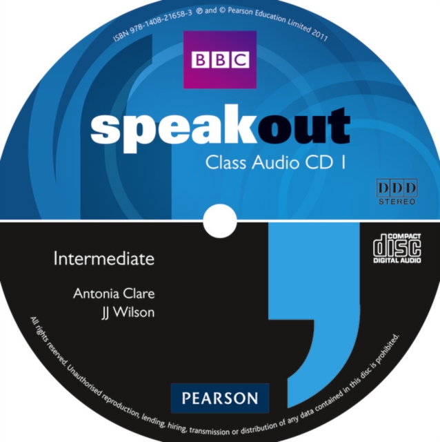 Speakout Intermediate Class CD (x3), Audio Book