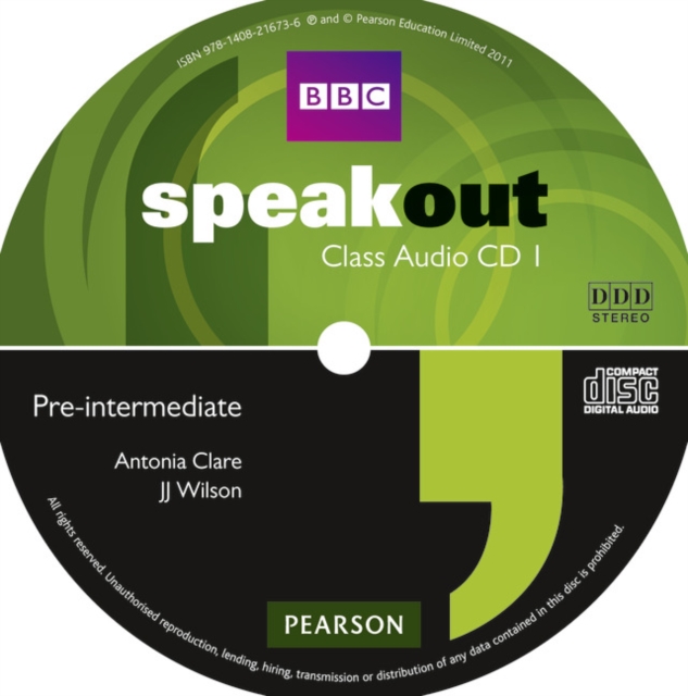 Speakout Pre-Intermediate Class CD (x3), Audio Book