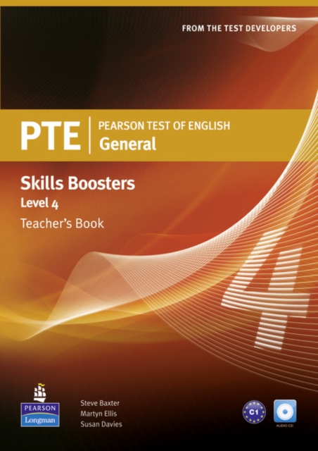 Pearson Test of English General Skills Booster 4 Teacher's Book and CD Pack, Mixed media product Book
