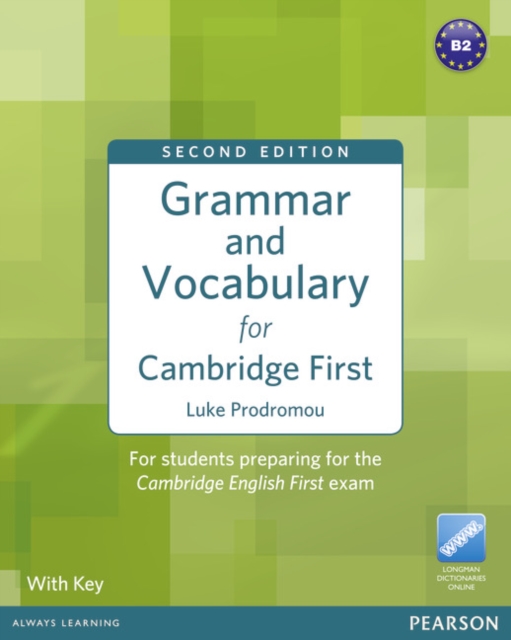 Grammar & Vocabulary for FCE 2nd Edition with key + access to Longman Dictionaries Online, Multiple-component retail product Book