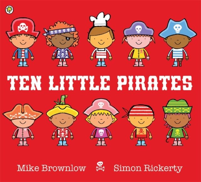 Ten Little Pirates, Paperback Book