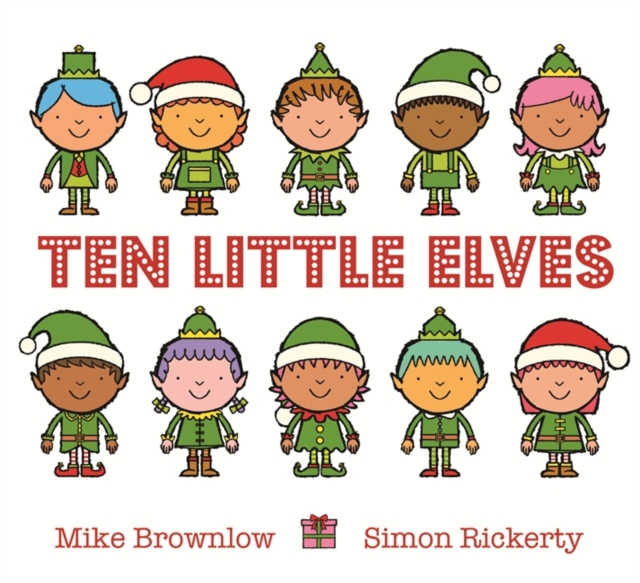 Ten Little Elves, Hardback Book