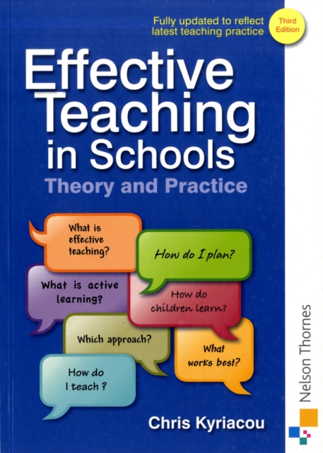 Effective Teaching in Schools Theory and Practice, Paperback / softback Book