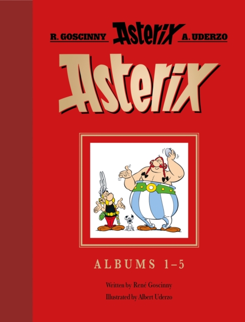 Asterix: Asterix Gift Edition: Albums 1–5 : Asterix the Gaul, Asterix and the Golden Sickle, Asterix and the Goths, Asterix the Gladiator, Asterix and the Banquet, Hardback Book