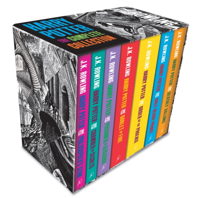 Harry Potter Boxed Set: The Complete Collection (Adult Paperback), Multiple-component retail product Book
