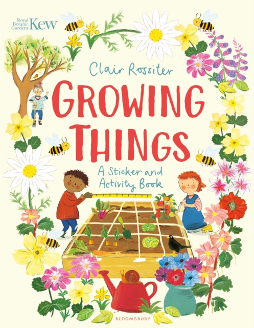 KEW: Growing Things : A Sticker and Activity Book, Paperback / softback Book