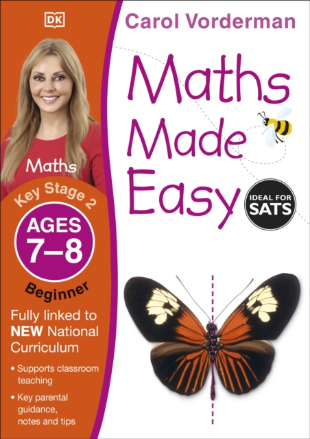 Maths Made Easy: Beginner, Ages 7-8 (Key Stage 2) : Supports the National Curriculum, Maths Exercise Book, Paperback / softback Book