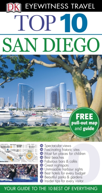 DK Eyewitness Top 10 Travel Guide: San Diego, Paperback Book