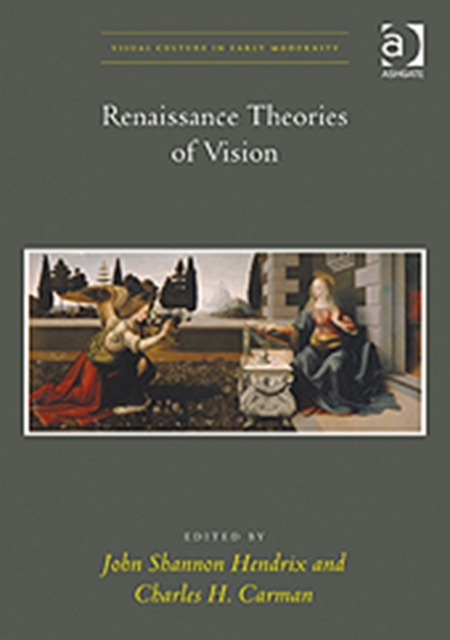 Renaissance Theories of Vision, Hardback Book