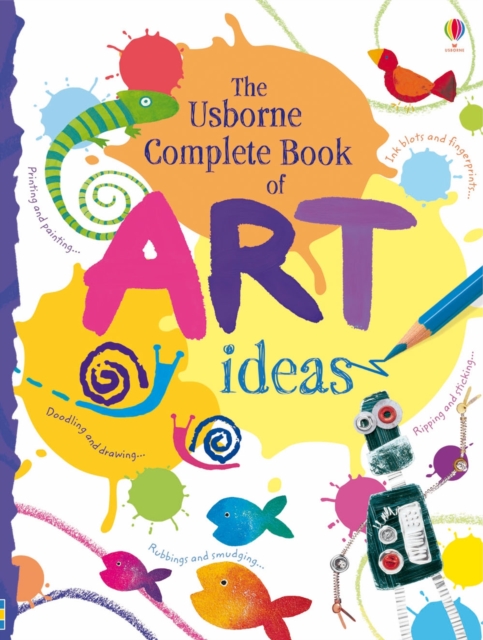 Complete Book Of Art Ideas, Spiral bound Book