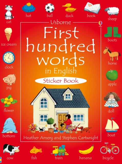 First Hundred Words In English Sticker Book, Paperback / softback Book