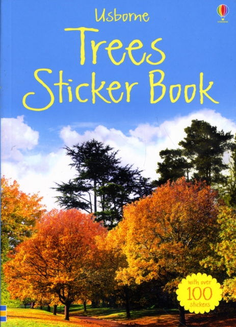 Trees Sticker Book, Paperback Book