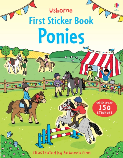 First Sticker Book Ponies, Paperback / softback Book