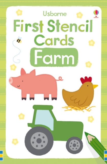 First Stencil Cards: Farm, Novelty book Book