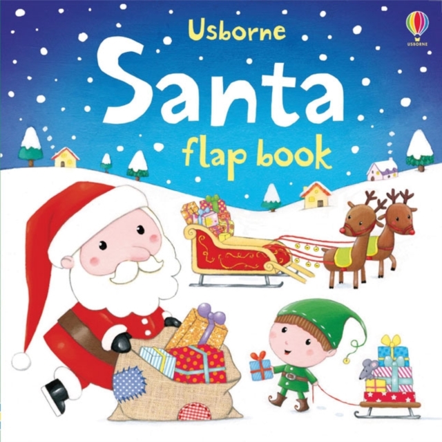 Santa Flap Book, Board book Book