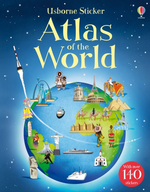 Sticker Atlas of the World, Paperback / softback Book