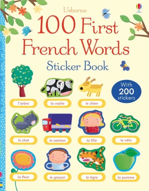 100 First French Words Sticker Book, Paperback / softback Book