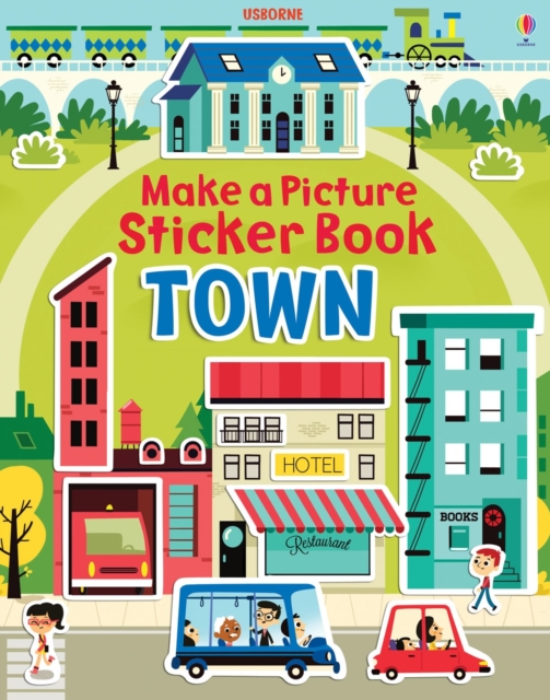 Make a Picture Sticker Book Town, Paperback Book