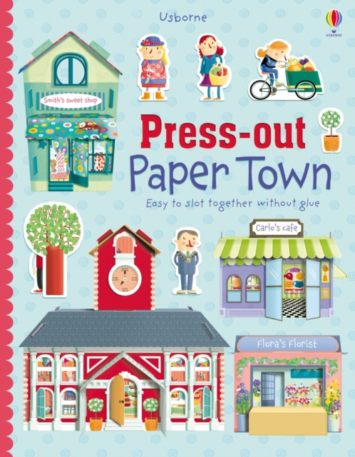 Press-out Paper Town, Hardback Book