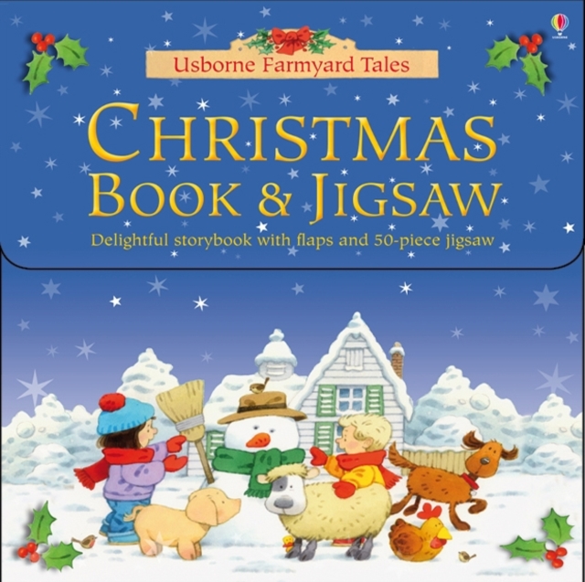 Farmyard Tales Christmas Flap Book and Jigsaw, Mixed media product Book