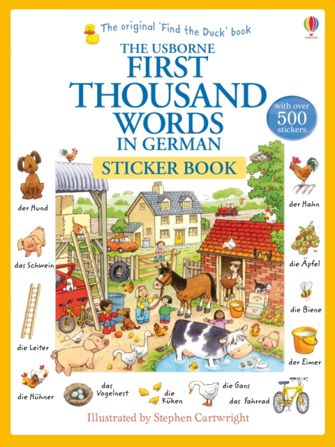 First Thousand Words in German Sticker Book, Paperback / softback Book