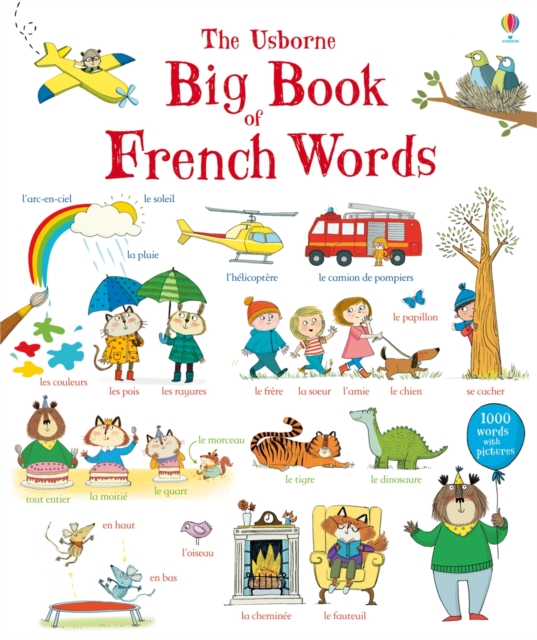 Big Book of French Words, Board book Book