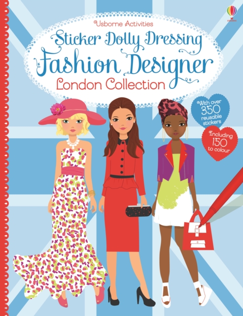 Sticker Dolly Dressing Fashion Designer London Collection, Paperback / softback Book