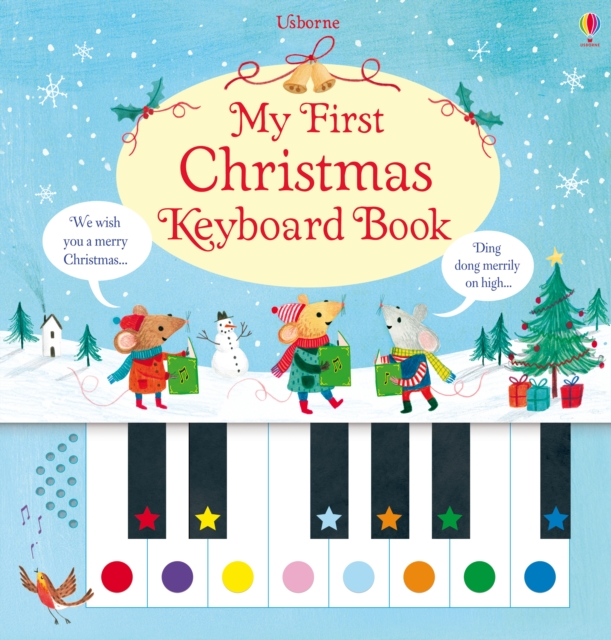My First Christmas Keyboard Book, Spiral bound Book