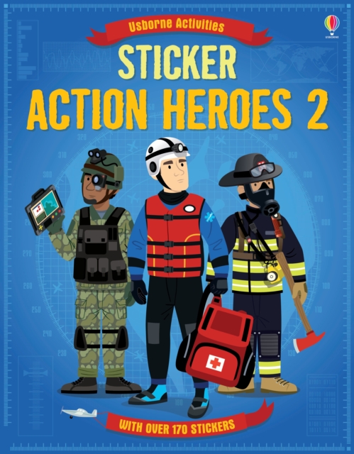 Sticker Dressing Action Heroes 2, Paperback / softback Book
