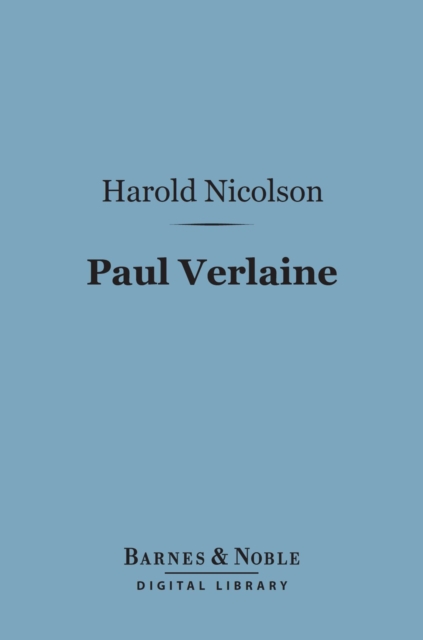 Paul Verlaine (Barnes & Noble Digital Library), EPUB eBook
