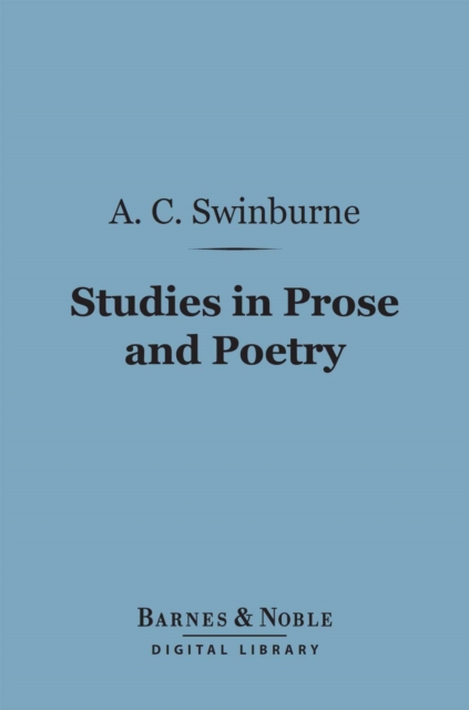 Studies in Prose and Poetry (Barnes & Noble Digital Library), EPUB eBook