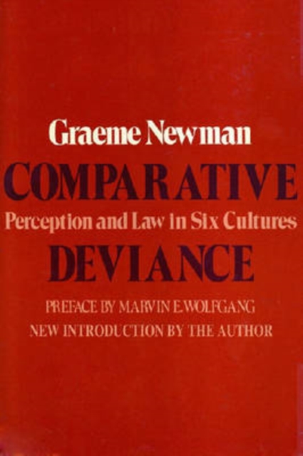 Comparative Deviance : Perception and Law in Six Cultures, Paperback / softback Book