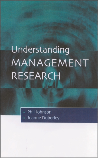 Understanding Management Research : An Introduction to Epistemology, PDF eBook