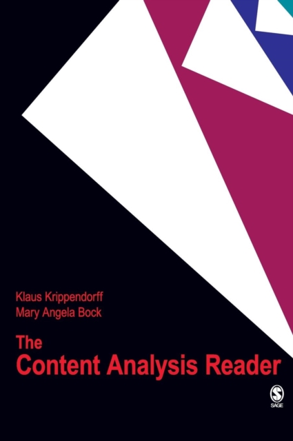 The Content Analysis Reader, Hardback Book